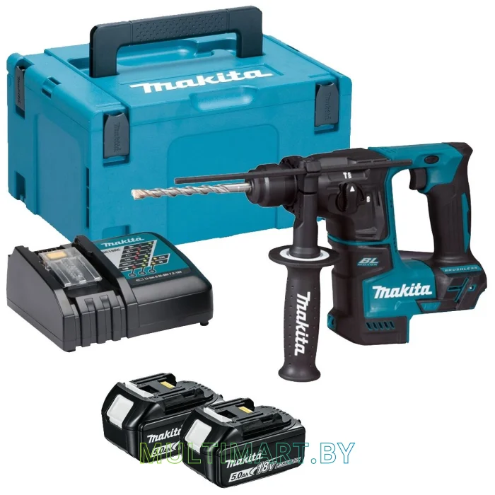 Перфоратор Makita DHR171RTJ (с 2-мя АКБ)